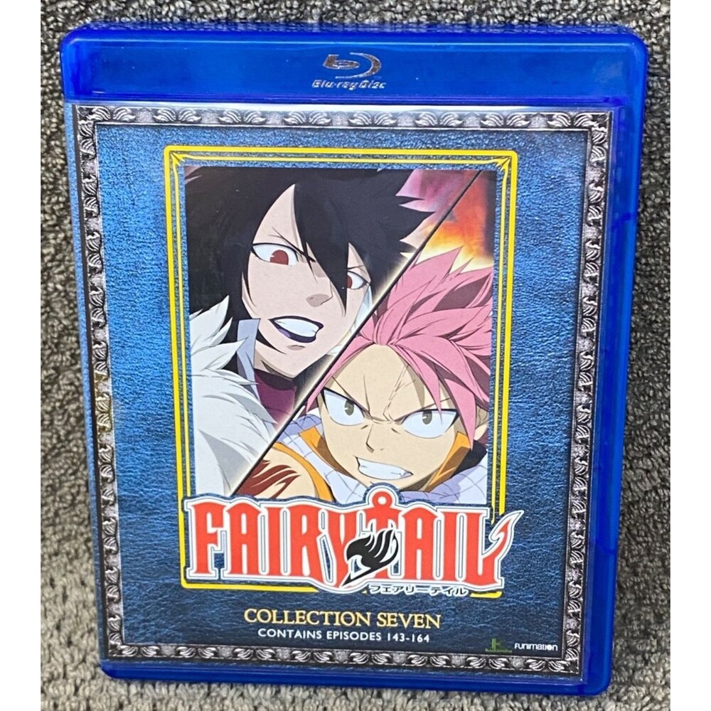 Fairy Tail Collection 7 Seven - Episodes 143-164 Anime DVD (22 Episodes, 4-Disc)
